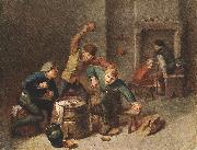 BROUWER, Adriaen Brawling Peasants oil painting picture wholesale